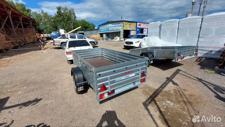 Прицеп 817701.024 с высокими бортами Н470мм