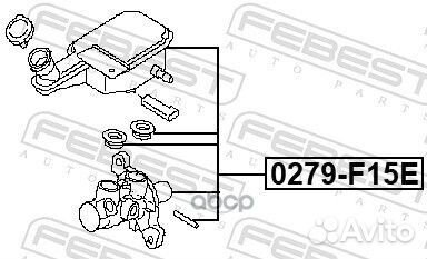 Цилиндр тормозной главный 0279F15E 0279-F15E