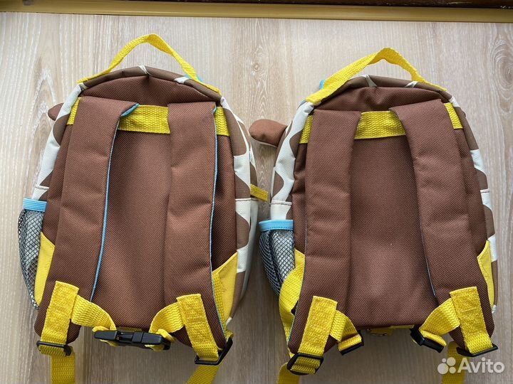 Рюкзак детский с поводком для двойни