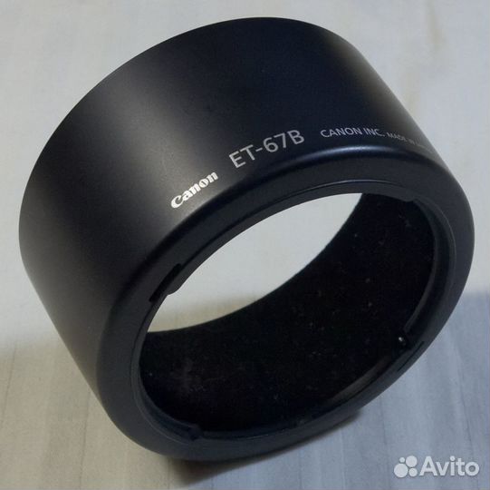 Бленда ET-67 для Canon EF-S 60mm f/2.8 Macro USM