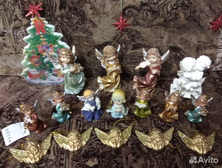 Новогодние Ангелочки, магнитики