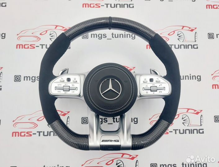Руль G63 AMG Карбон + Алькантара на G-Class W464