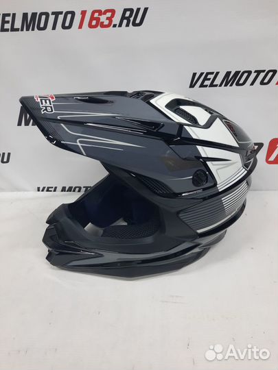 Шлем мото кроссовый hizer