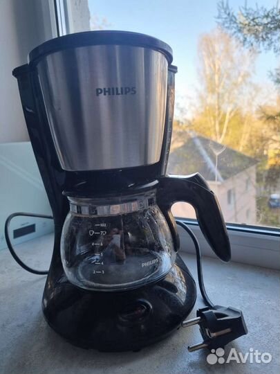 Кофеварка капельная philips HD7434