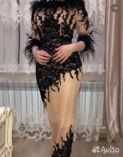 Вечернее платье в пол