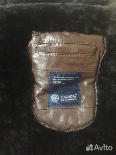 Дубленка натуральная мужская 50 52