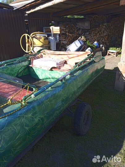 Лодка обь 3 (самоделка)