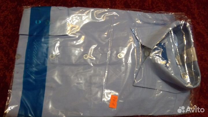 Рубашка с дл.рукавом новая на мальчика 8-10 лет