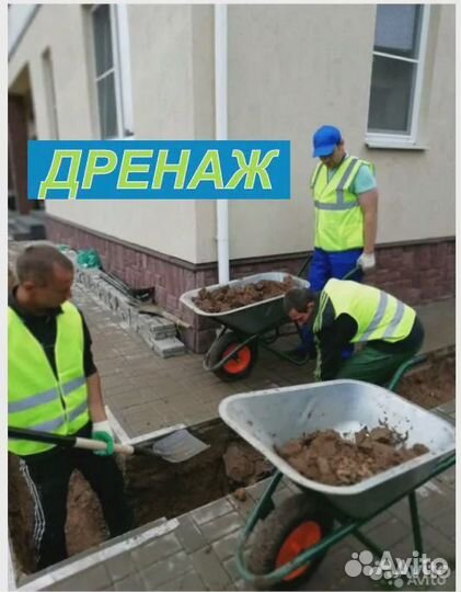 Дренаж участка