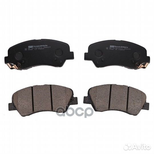 Колодки hyundai solaris II (2017) smbph070