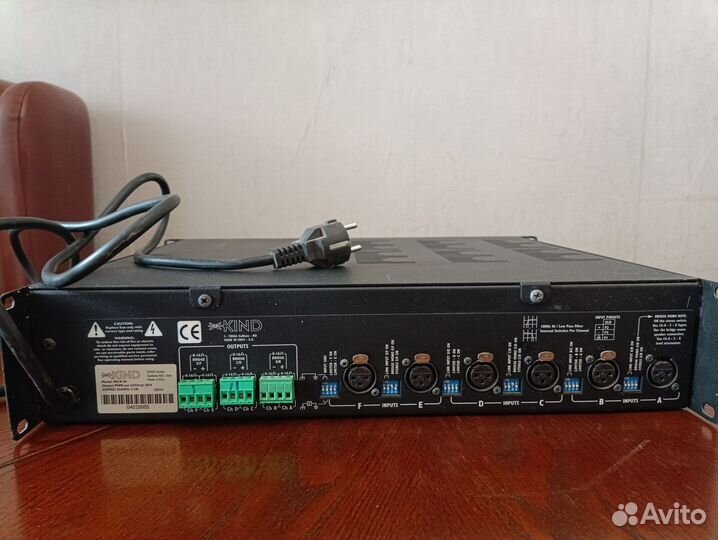 Усилитель мощности kind mcx 86