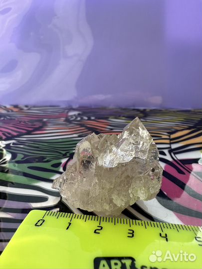 Друза горного хрусталя