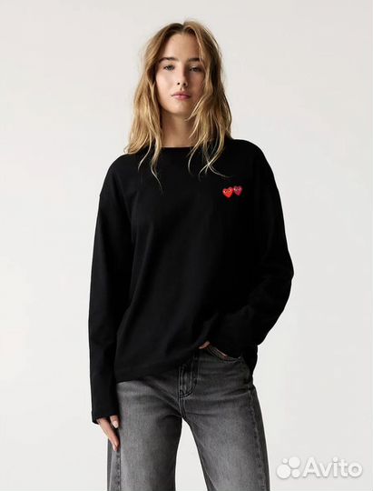 Лонгслив comme des garcons