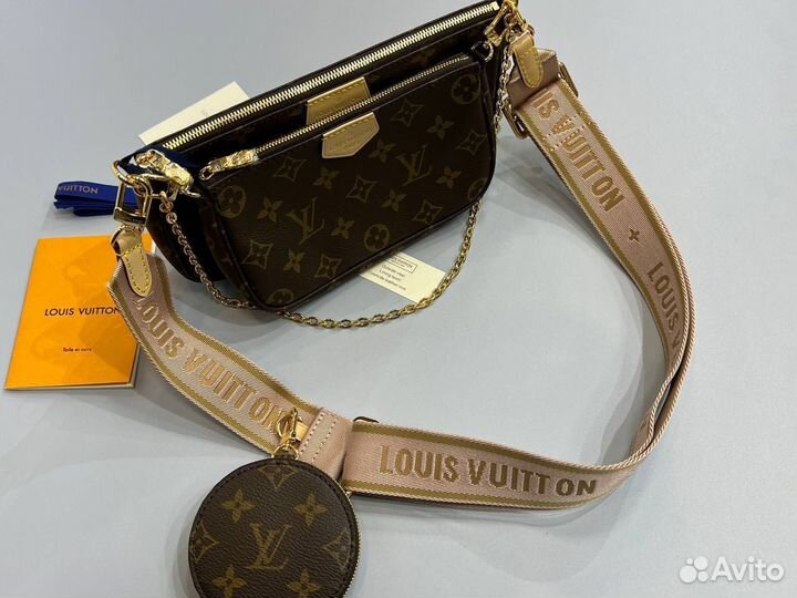 Louis Vuitton Multi Pochette женская сумка