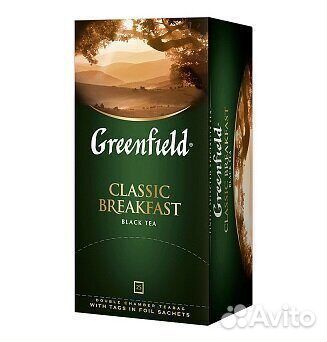 Чай Greenfield Classic Breakfast Чёрный 25пак