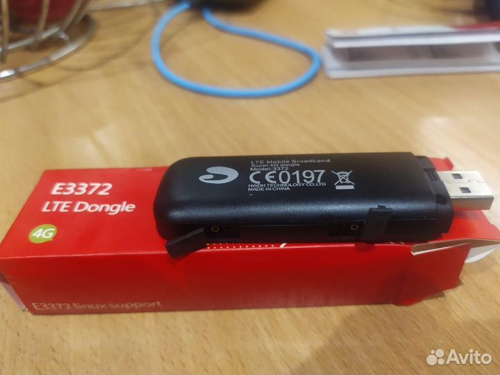4G модем E3372 новый
