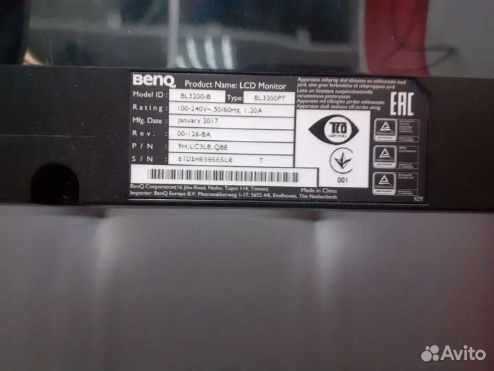 Монитор BenQ bl3200pt (Скупка/Продажа)