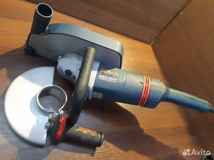 Ушм bosch 21-230HV/JV+насадка GDE 230FC-S/T