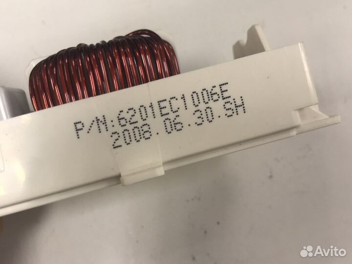 Сетевой фильтр радиопомех стиральной машины 6201