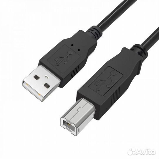 Кабель VS USB2.0 A вилка - В вилка, длина 1,8 м