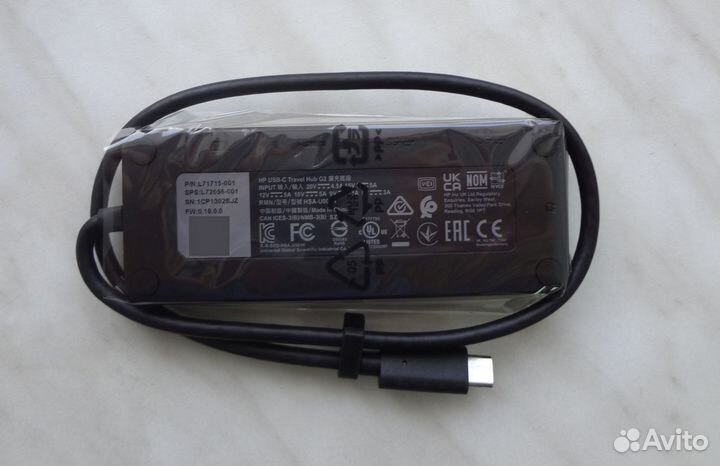 Док-станция HP USB-C Travel Hub G2 концентратор