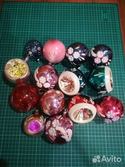 Игрушки елочные СССР гдр