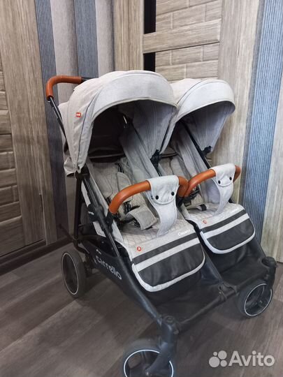 Коляска для двойни бу