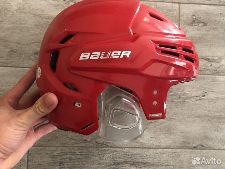 Шлем хоккейный bauer re akt m размер