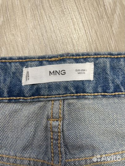 Джинсовая юбка mango