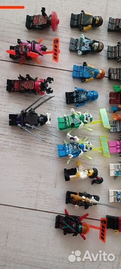 Lego ninjago минифигурки