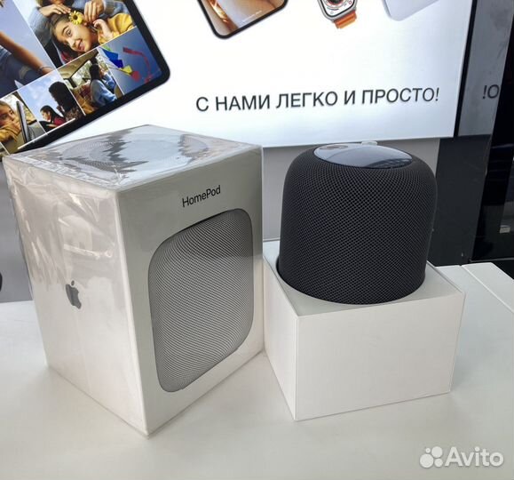 Умная колонка Apple HomePod 1Gen Black/Черная