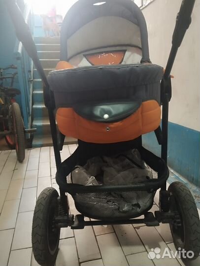 Коляска люлька для новорожденных бу
