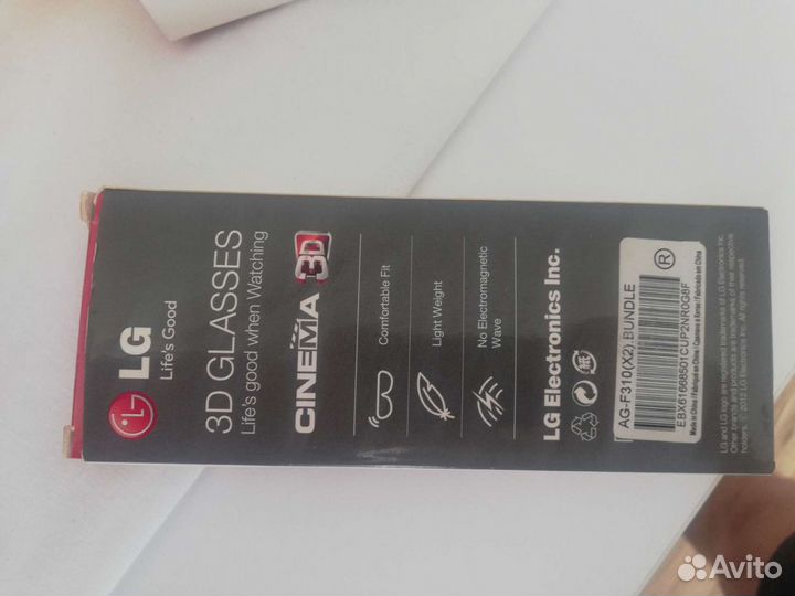 3d Очки lg