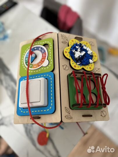 Бизиборд домик новый