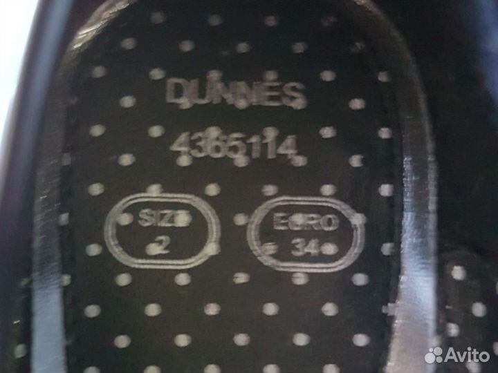 Туфли для девочки 34 размер