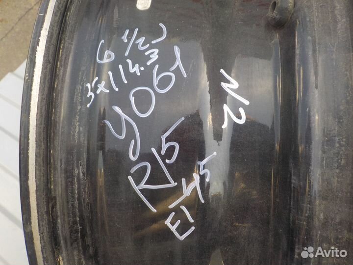 Диски литые литье Yamato Japan 5x114.3 R15