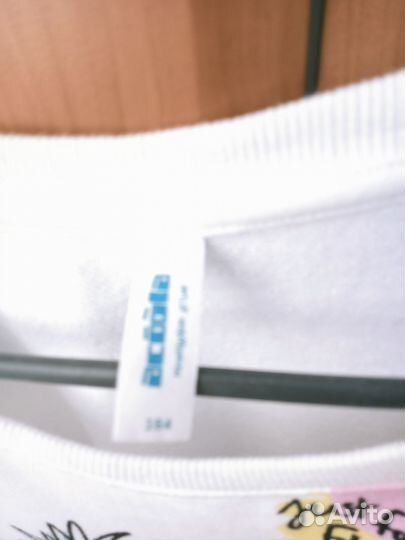 Свитшот акула размер 164 для девочки