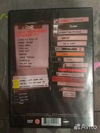 DVD The Prodigy - Their Law the singles 1990-2005