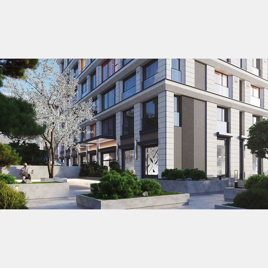 2-к. квартира, 84,4 м², 9/11 эт.