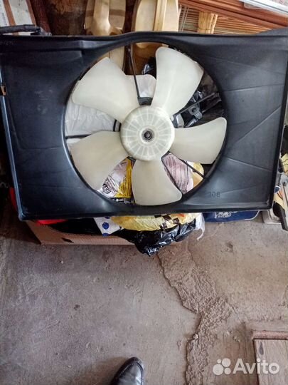 Вентилятор охлаждения toyota corolla