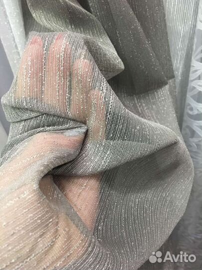 Тюль готовый, лëн