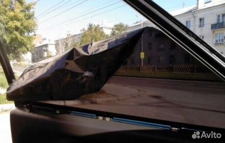 Съемная тонировка силиконовая Логан, Ларгус