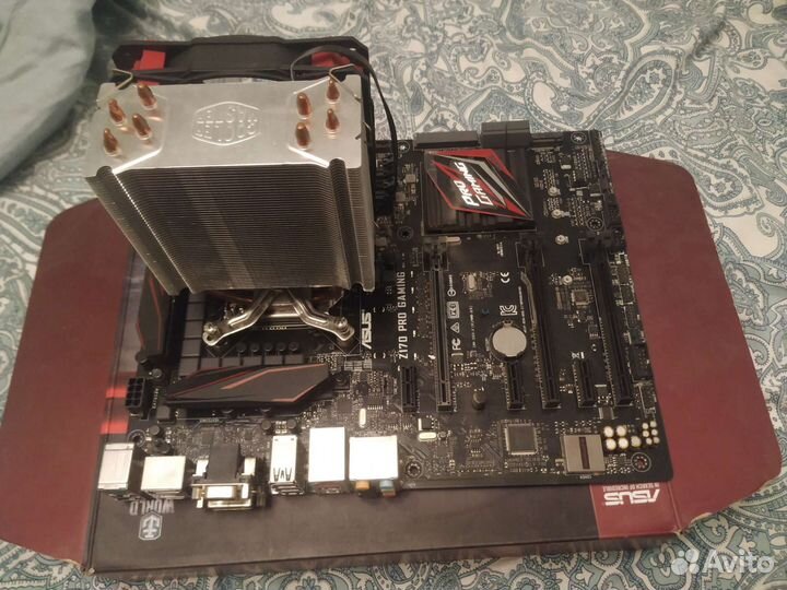 Материнская плата с процессором i7-6700k +z170