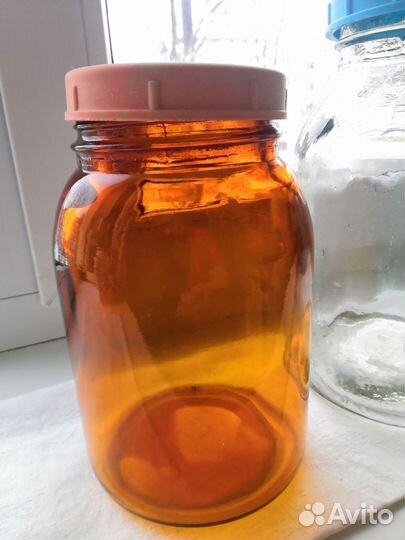 Банка стеклянная СССР раритет