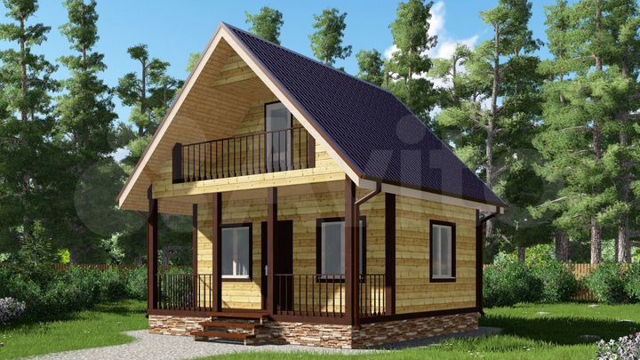 Дом 54 м² на участке 4,5 сот.