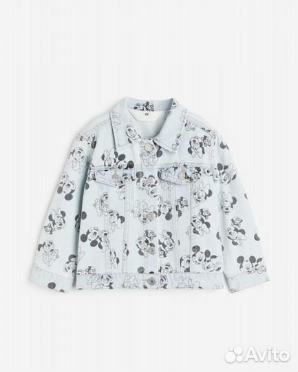 Джинсовая куртка и шорты hm 104 новые