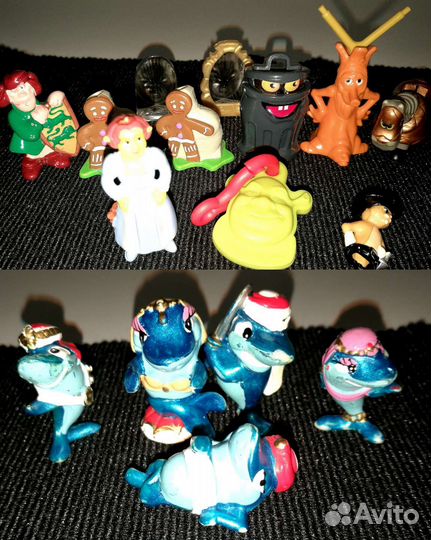 Игрушки Ландрин из киндеров