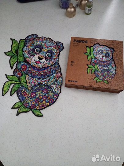 Деревянные пазлы в ассортименте