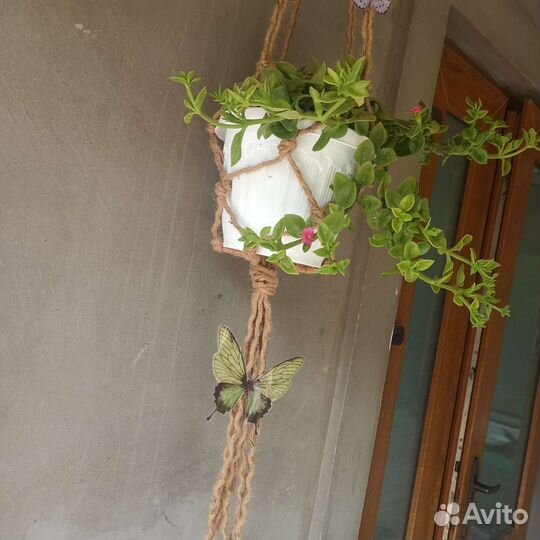 Подвеска для кашпо с цветами