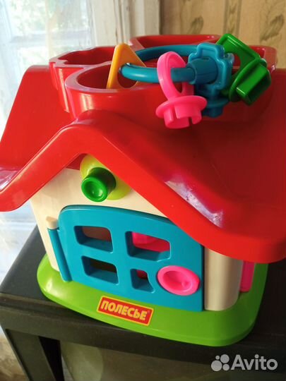 Домик-сортер полесье